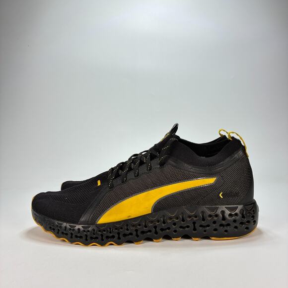 PUMA Calibrate Runner Black Super Lemon Lifestyle Shoes 194826-01 Men\'s Size 14 main image 6
